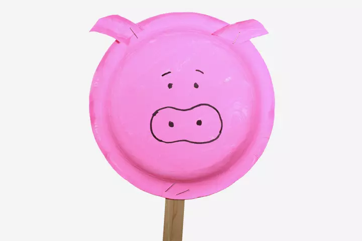 Paper Plate Piglet