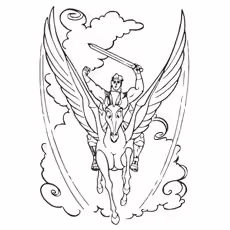 Pegasus Pegasus Pic to Color