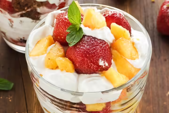 Pineapple Parfait Pineapple Parfait