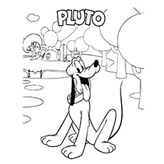 Pluto Pic to Color