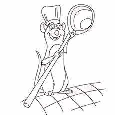Remy Coloring Pages Remy Coloring Pages