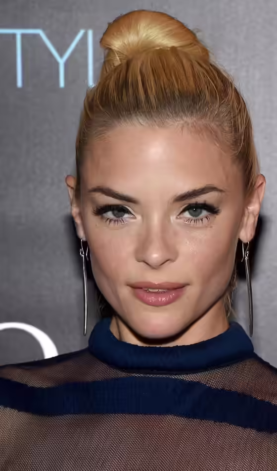Slicked High Bun