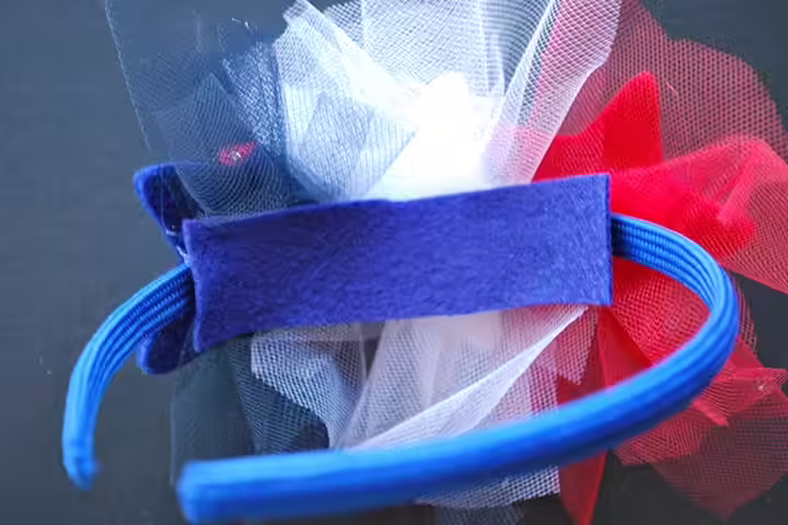 4th Of July Crafts For Kids - 4th Of July Color Coordinated Headband 4th Of July Color Coordinated Headband