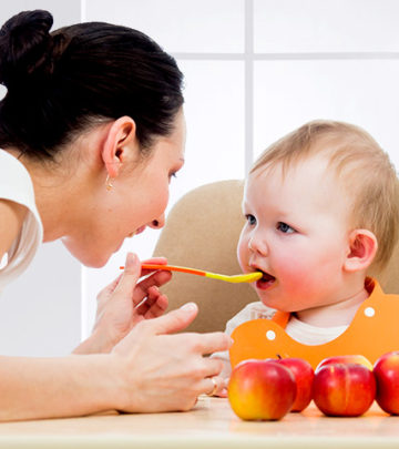 6 Simple Steps To Prepare Apple Puree For Your Baby