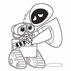 Wall-E Coloring Pages - EVE EVE