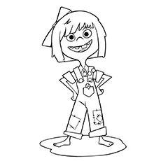 Ellie Coloring Sheet