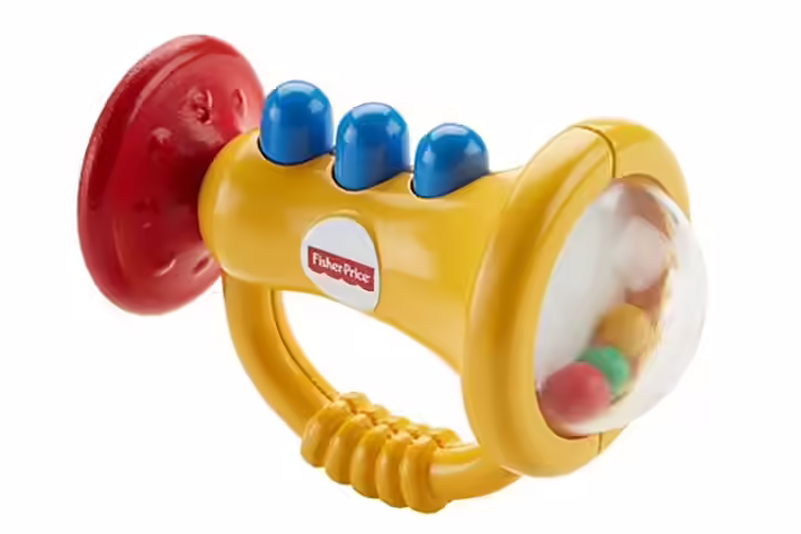 Fisher-Price Teethe 'n Rattle Trumpet Fisher-Price Teethe 'n Rattle Trumpet