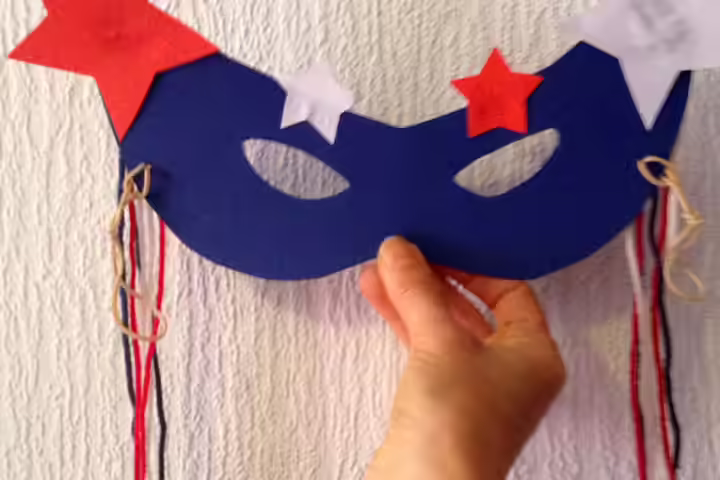4th Of July Crafts For Kids - Fun Fourth Of July Eye Mask Fun Fourth Of July Eye Mask