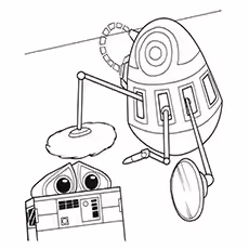 Wall-E Coloring Pages - PR-T PR-T