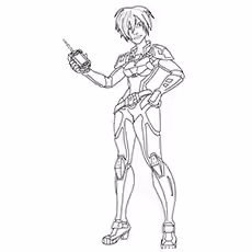 Wreck It Ralph Coloring Pages - Sergeant Calhoun Sergeant Calhoun