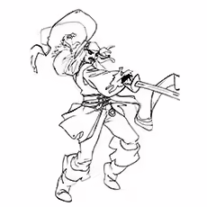 Jack Sparrow Coloring Pages - The-Jack Sparrow The-Jack Sparrow