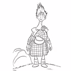 Brave Coloring Pages - Wee Dingwall Wee Dingwall