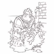 Wreck It Ralph Coloring Pages - Wreck-It Ralph Wreck-It Ralph