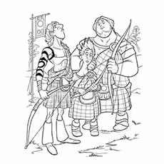 Brave Coloring Pages - Young MacGruffin Young MacGruffin