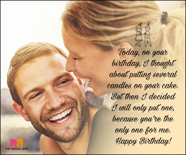 Birthday Love Quotes For Him - 4