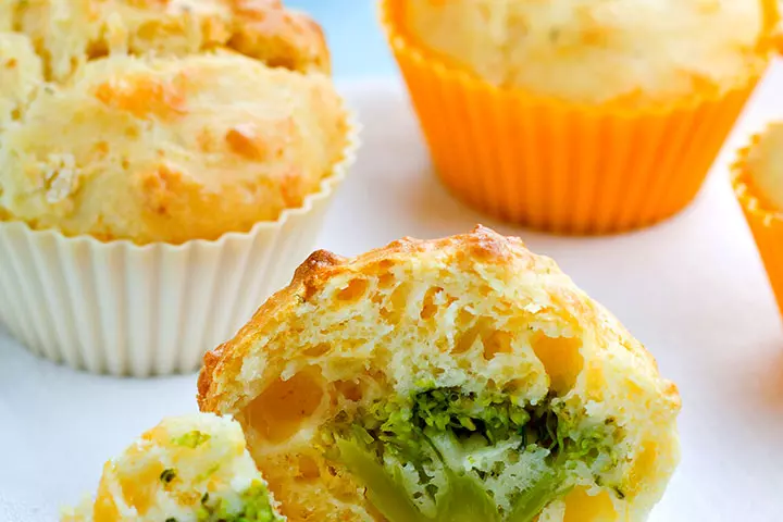 Broccoli And Cheese Muffins