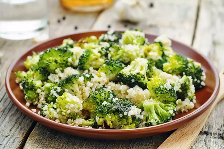 Broccoli Quinoa Fried Rice