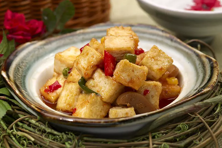 Chili Paneer (Cottage Cheese)