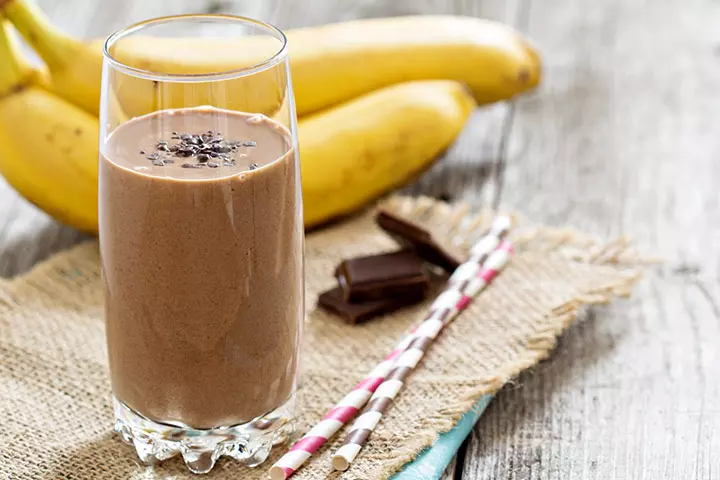 Chocolate And Banana Smoothie