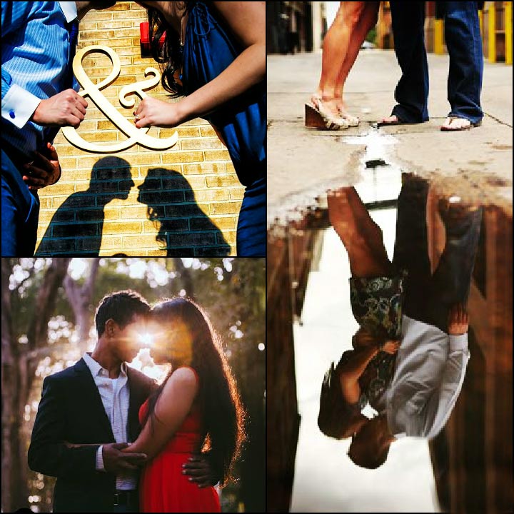 Engagement Photos - The Collage Of Love