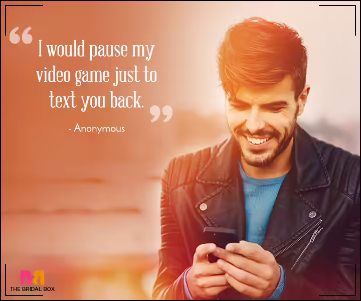 Heart Touching Love Quotes for Her - I Would Pause My Video Game For You Heart Touching Love Quotes for Her - I Would Pause My Video Game For You