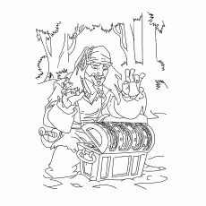 Jack Sparrow With The Treasure Chest Jack Sparrow With The Treasure Chest