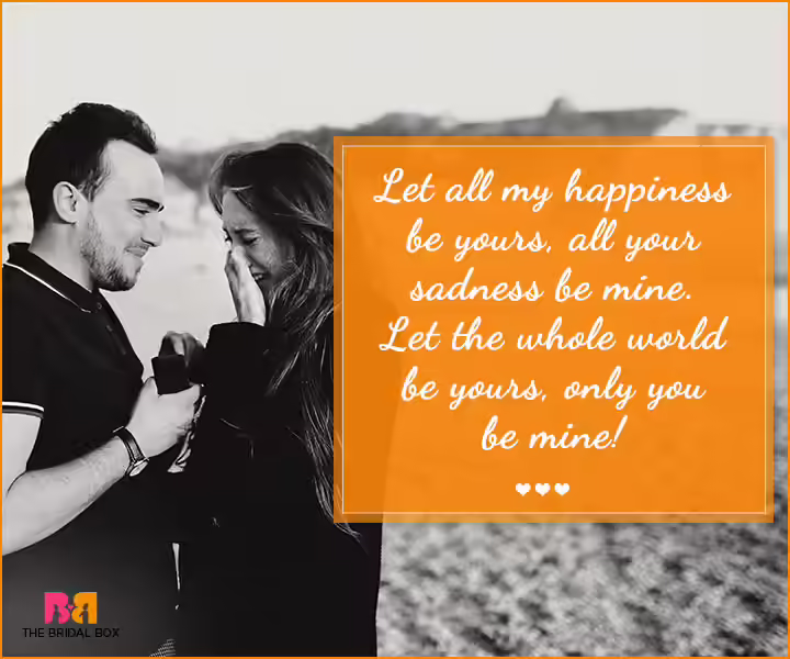 Marriage Proposal Quotes - You Be Mine Marriage Proposal Quotes - You Be Mine