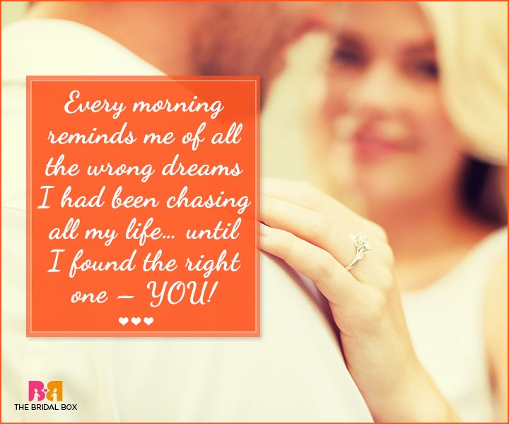 Marriage Proposal Quotes - Every Morning