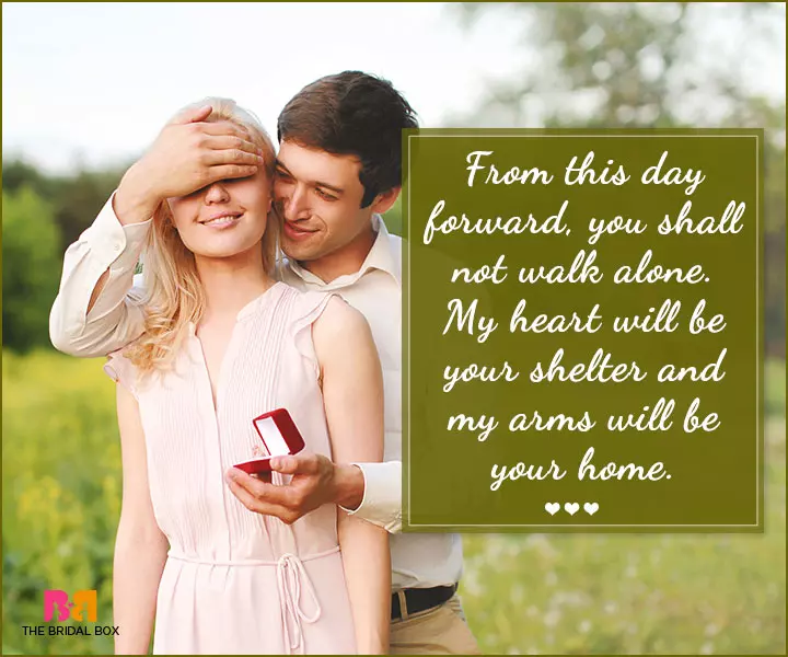 Marriage Proposal Quotes - From This Day Forward