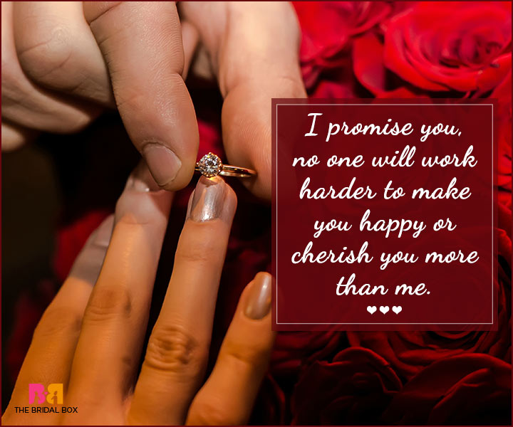 Marriage Proposal Quotes - No One Will Work Harder