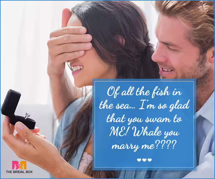 Marriage Proposal Quotes - All The Fish In The Sea Marriage Proposal Quotes - All The Fish In The Sea
