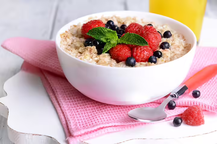 Oatmeal And Berries Oatmeal And Berries