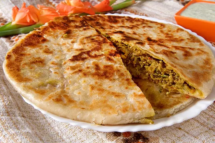 Paneer (Cottage Cheese) Paratha