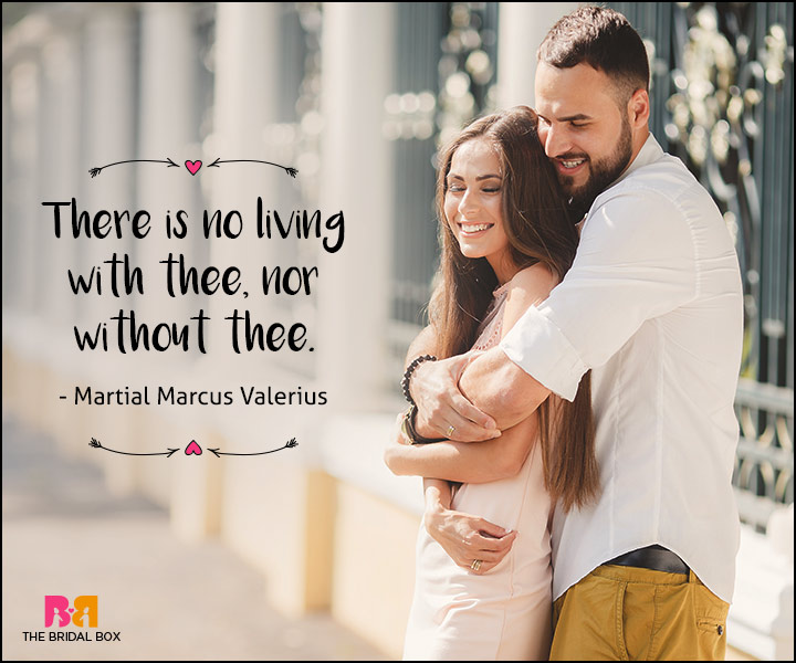 short love quotes for her - Martial Marcus Velerius