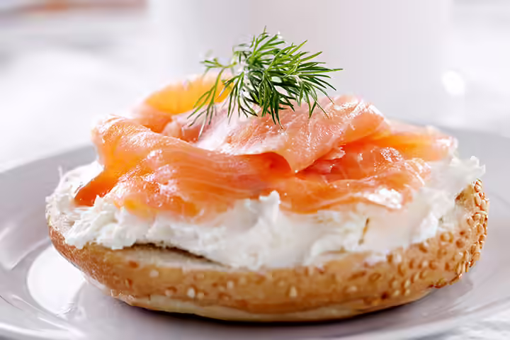 Smoked Salmon Bagel Smoked Salmon Bagel