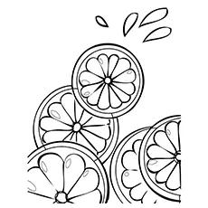 Lemon Coloring Page - Verna Lemon