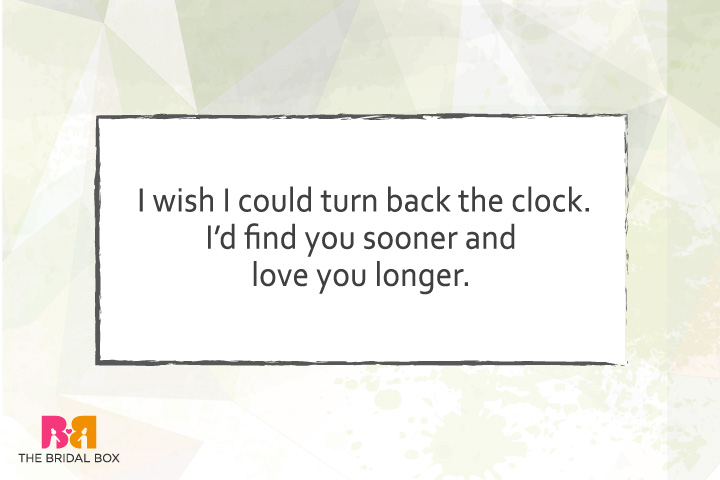 True Love Quotes For Him - Turn Back The Clock