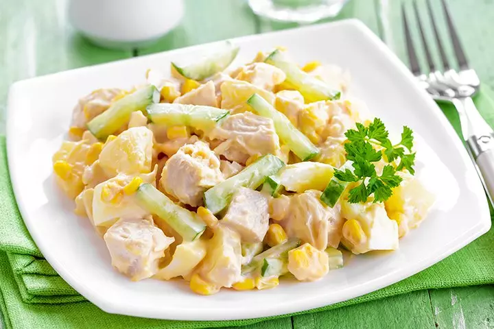 Chicken and pineapple salad pineapple recipes for kids