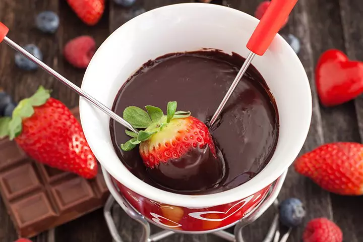 Fondue For Kids - Chocolate Fondue