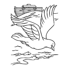 King Pigeon Pics Coloring Page to Print