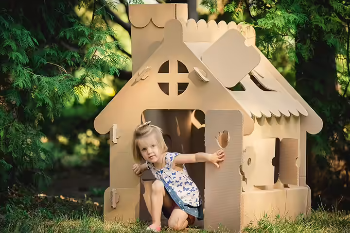 Summer Activities For Kids - Life Size Playhouse Summer Activities For Kids - Life Size Playhouse