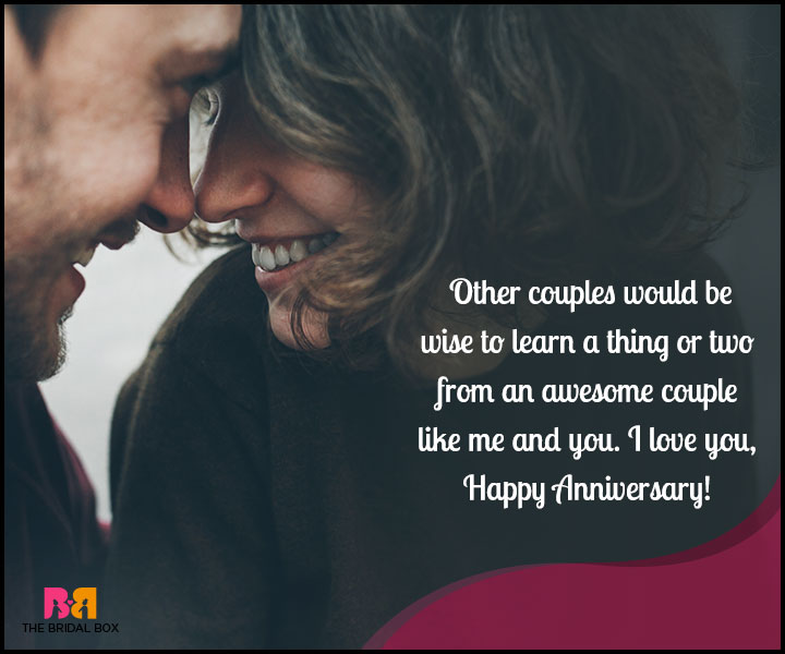 Love Anniversary Quotes For Him - An Awesome Couple
