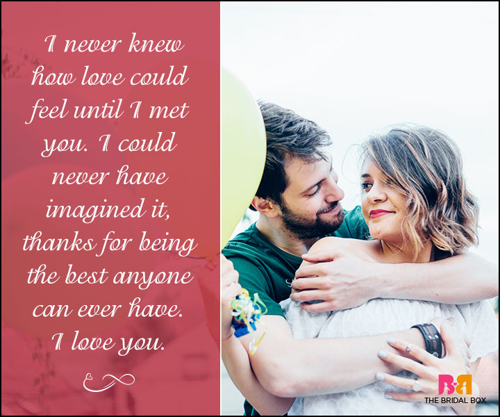 True Love Quotes For Her - I Never Knew