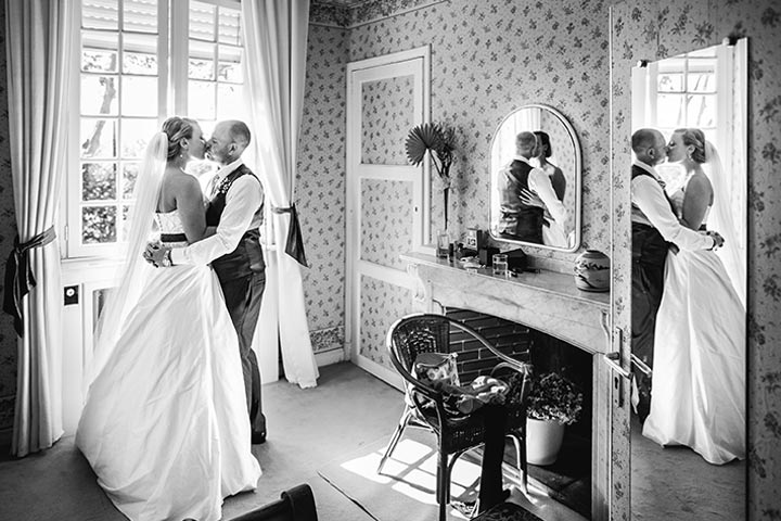 Creative Wedding Photography - Mirror, Mirror On The Wall