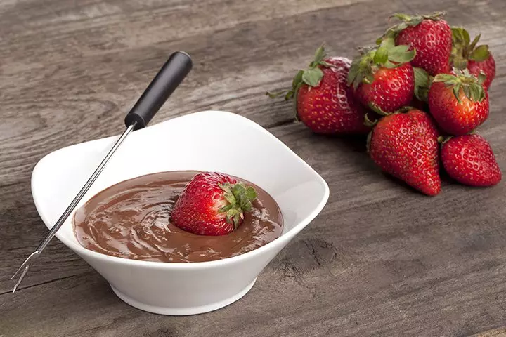 Fondue For Kids - Nutella Fondue