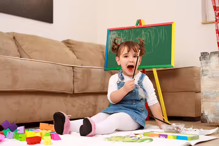 Spring Activities For Kids - Painting With Trucks Spring Activities For Kids - Painting With Trucks