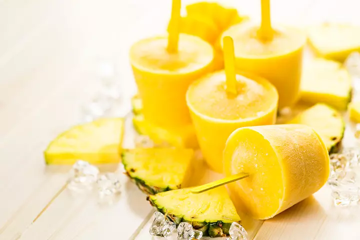 Pineapple pops recipe for kids