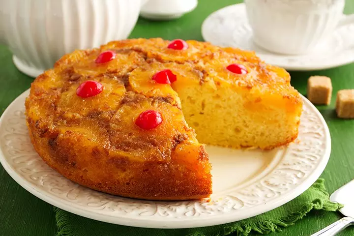 Pineapple upside down cake pineapple recipes for kids