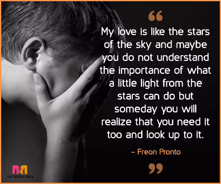 Sad Love Quotes For Her - Freon Pronto