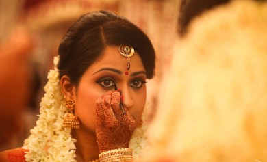 eye-makeup with kajal